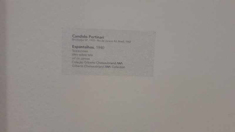No Museu de Arte Moderna do Rio de Janeiro tinha obras do Portinari também... muito bacana!