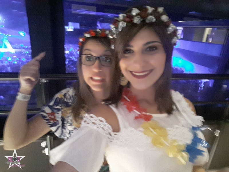 Eu e minha amiga Rafa da SC Cosplay