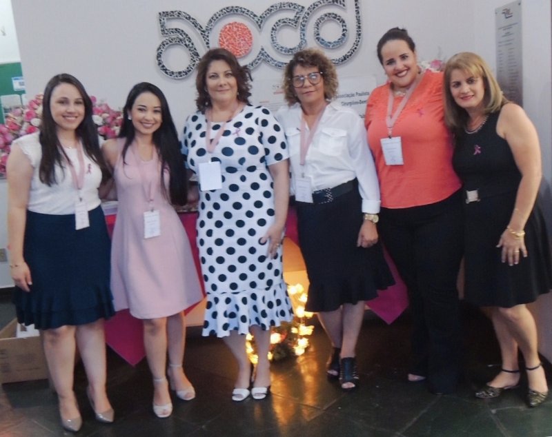 Idealizadoras do Outubro Rosa da APCD Indaiatuba